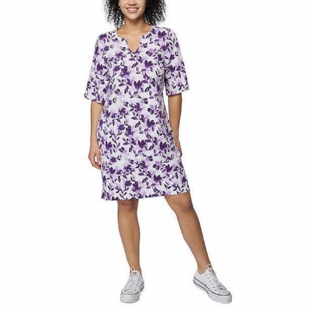 Hang Ten Womens Sun Dress Size:XX-Large Color:Purple